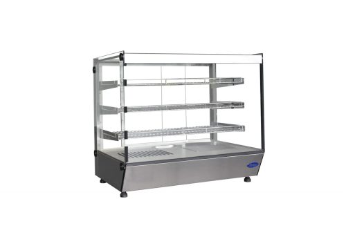 Durable Countertop Heated Display Case for Commercial Kitchens